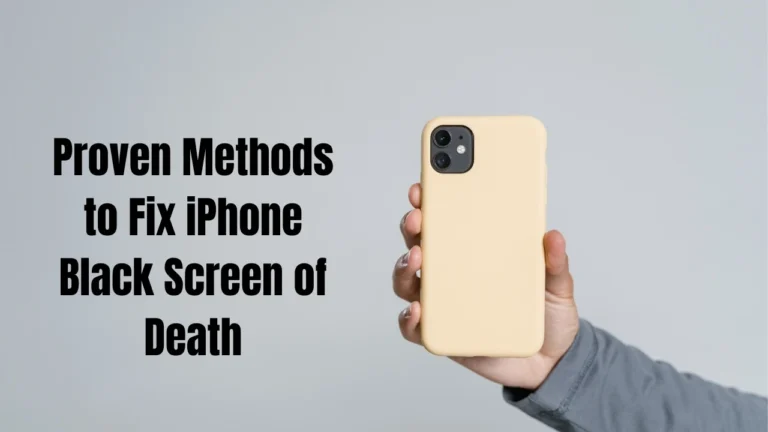 How to Fix iPhone Black Screen of Death: Complete Guide for 2025