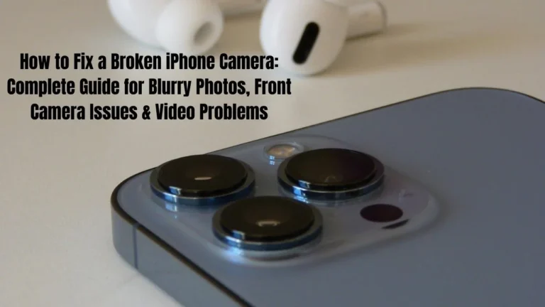 iPhone Camera Blurry Photo Fixes - Complete Solutions