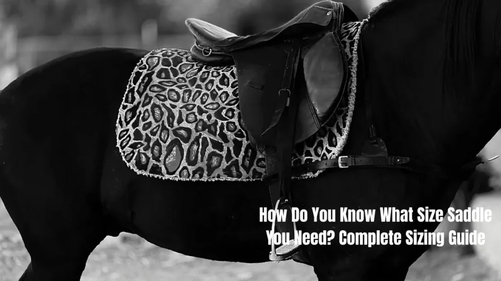 How Do You Know What Size Saddle You Need? Complete Sizing Guide