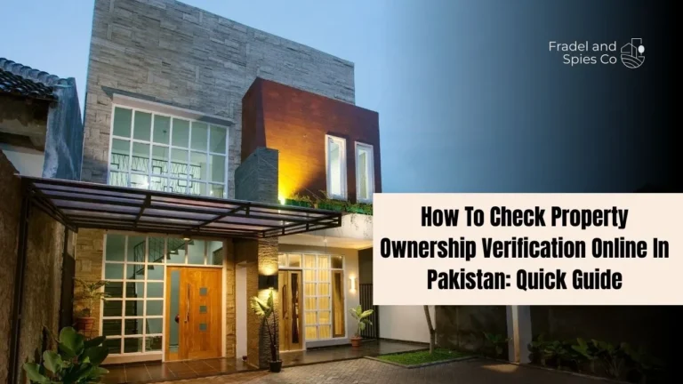 How To Check Property Ownership Verification Online In Pakistan: Quick Guide