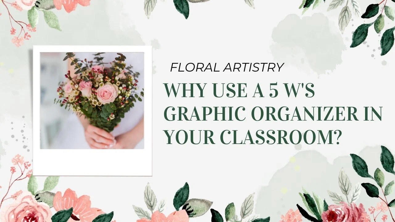 Using a 5 W's Graphic Organizer Chart to Help Your Students Learn Better
