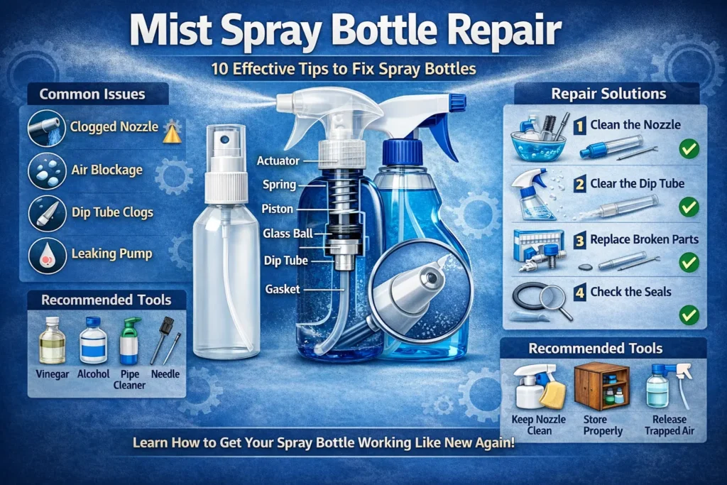 Mist Spray Bottle Repair: 10 Effective Ways to Get It Working Again